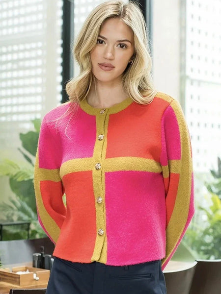 Gold Button Cardigan