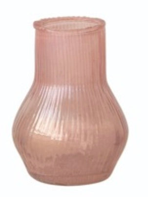 Pink Glass Vase