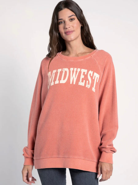 Midwest Ribbed Sweatshirt