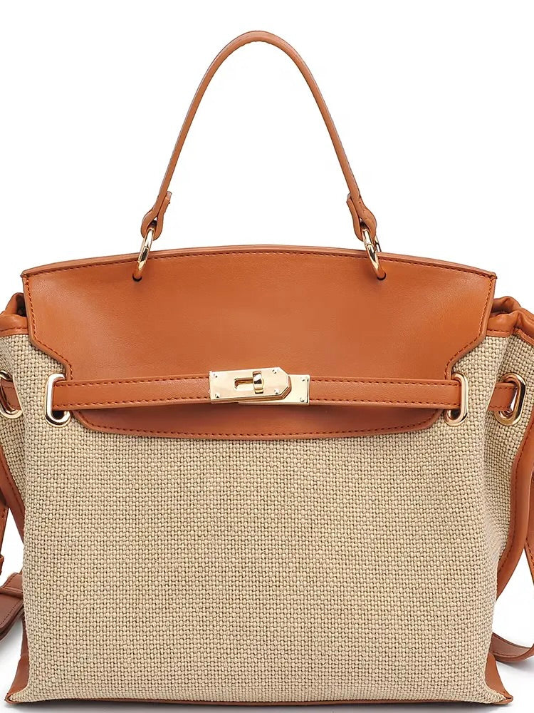 Sienna Straw Handbag