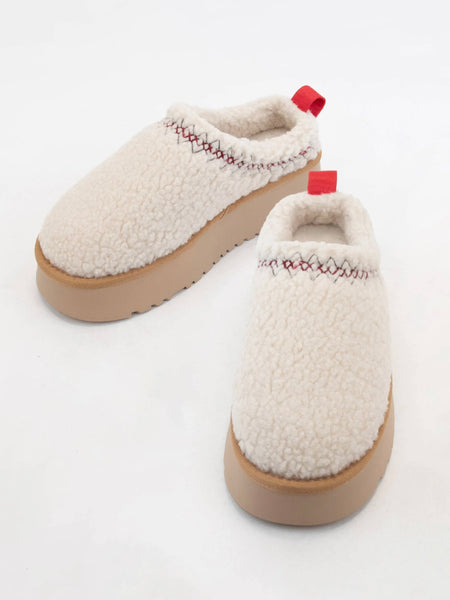 Isaac Platform Sherpa Slipper Shoe