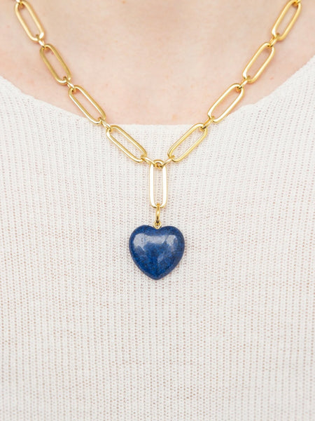 Susan Shaw Monroe Heart Necklace
