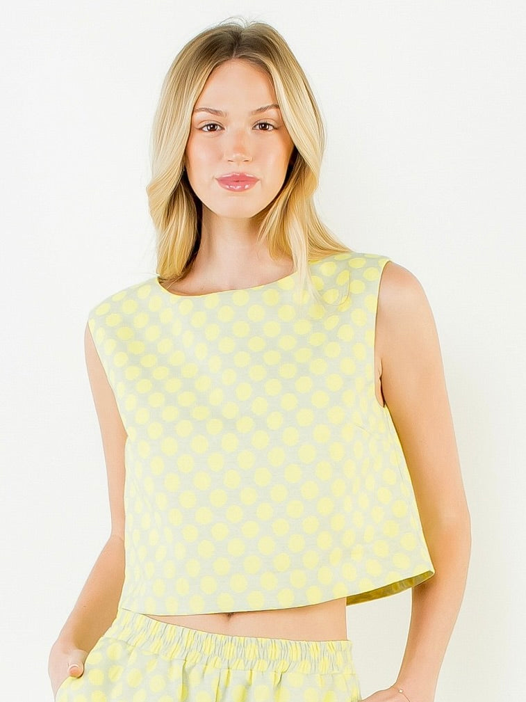 Patricia Polka Dot Top