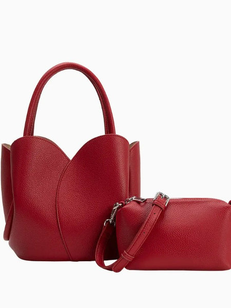 Tulip Top Handle Bag