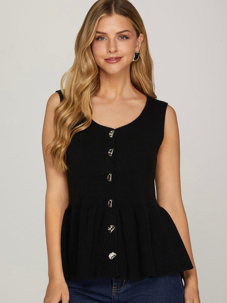 Patty Peplum Top