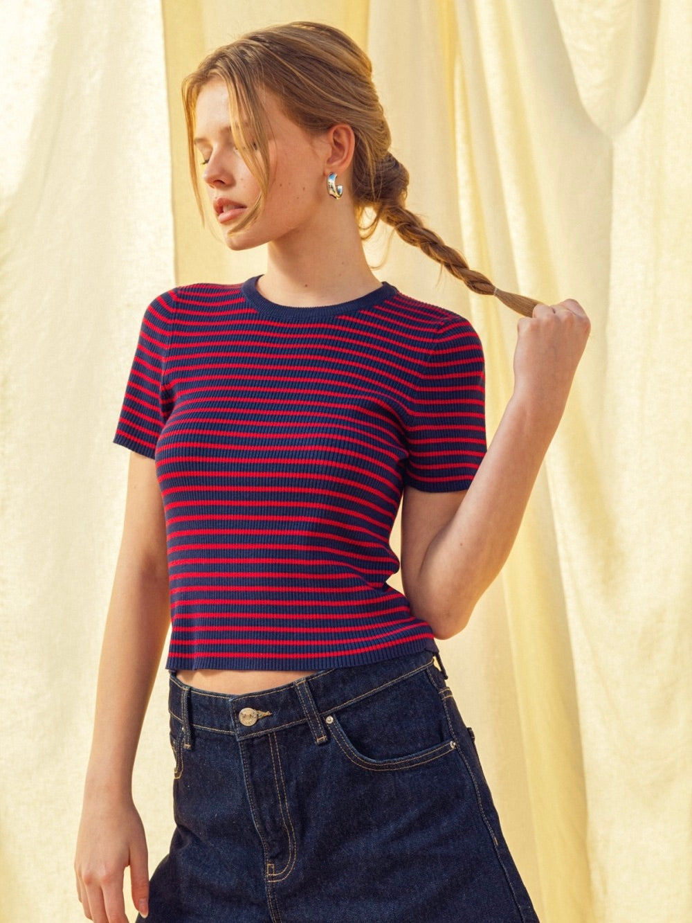 Mini Stripe Tee
