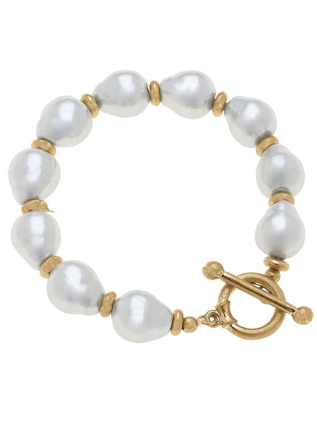 Greta Pearl Stretch Bracelet