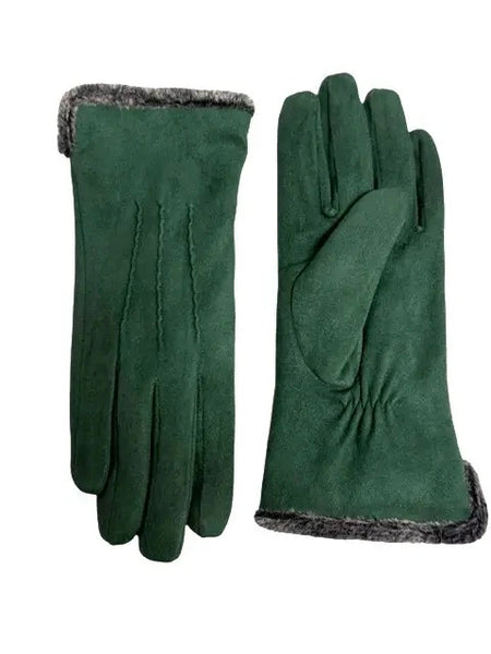 Rouch Suede Glove