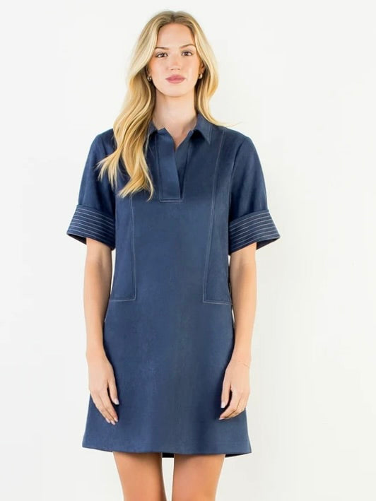 River North Suede Dress