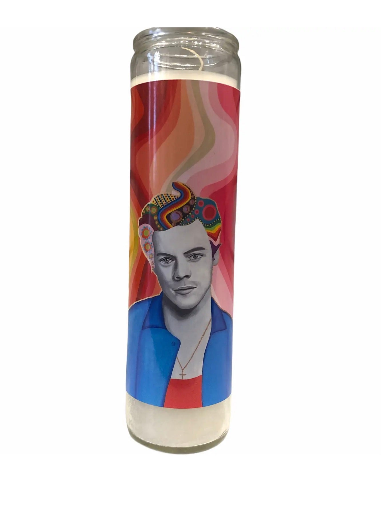 Groovy Harry Styles  Prayer Candle