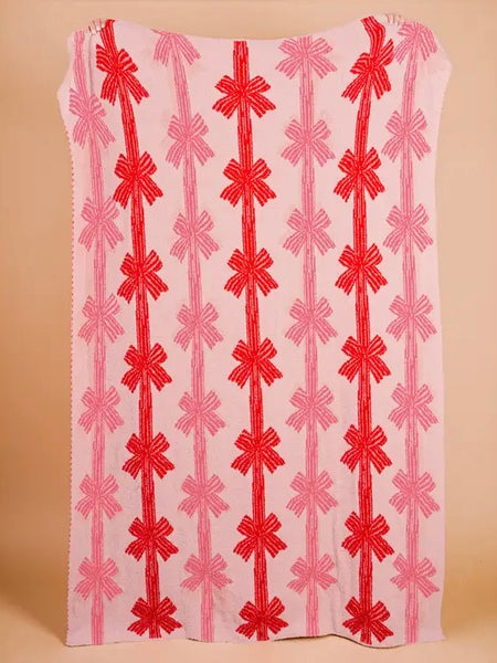 Cozy Dreams Luxe Blanket - Ribbons & Bows