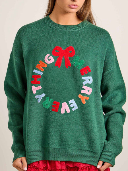 Merry Everything Christmas Sweater
