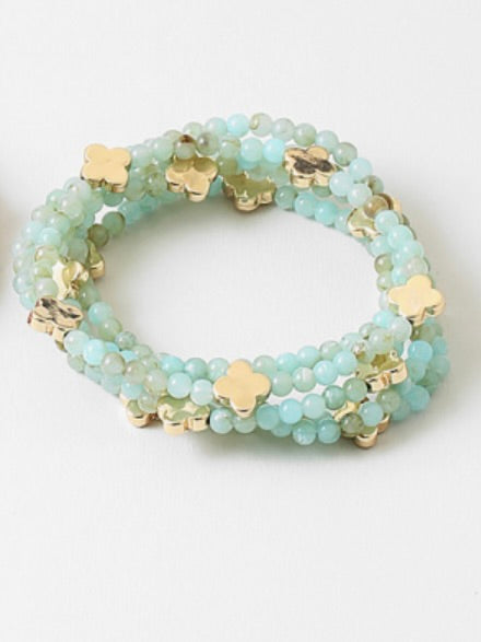Cross Clover Bracelet