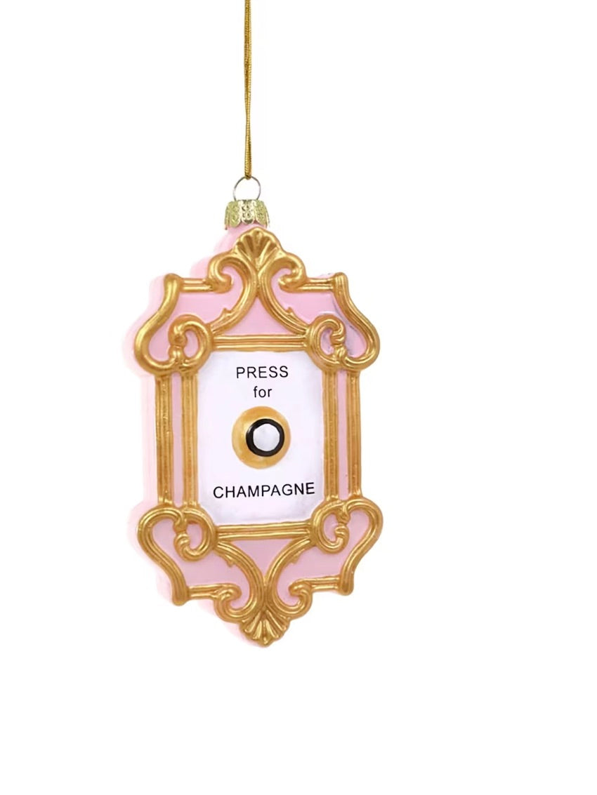 Press For Champagne Ornament