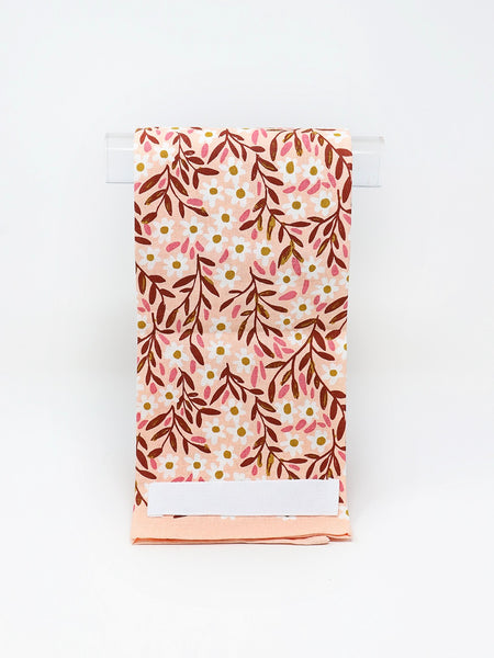 Pink Daisy Tea Towel