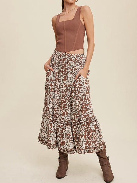 Falling For You Skirt