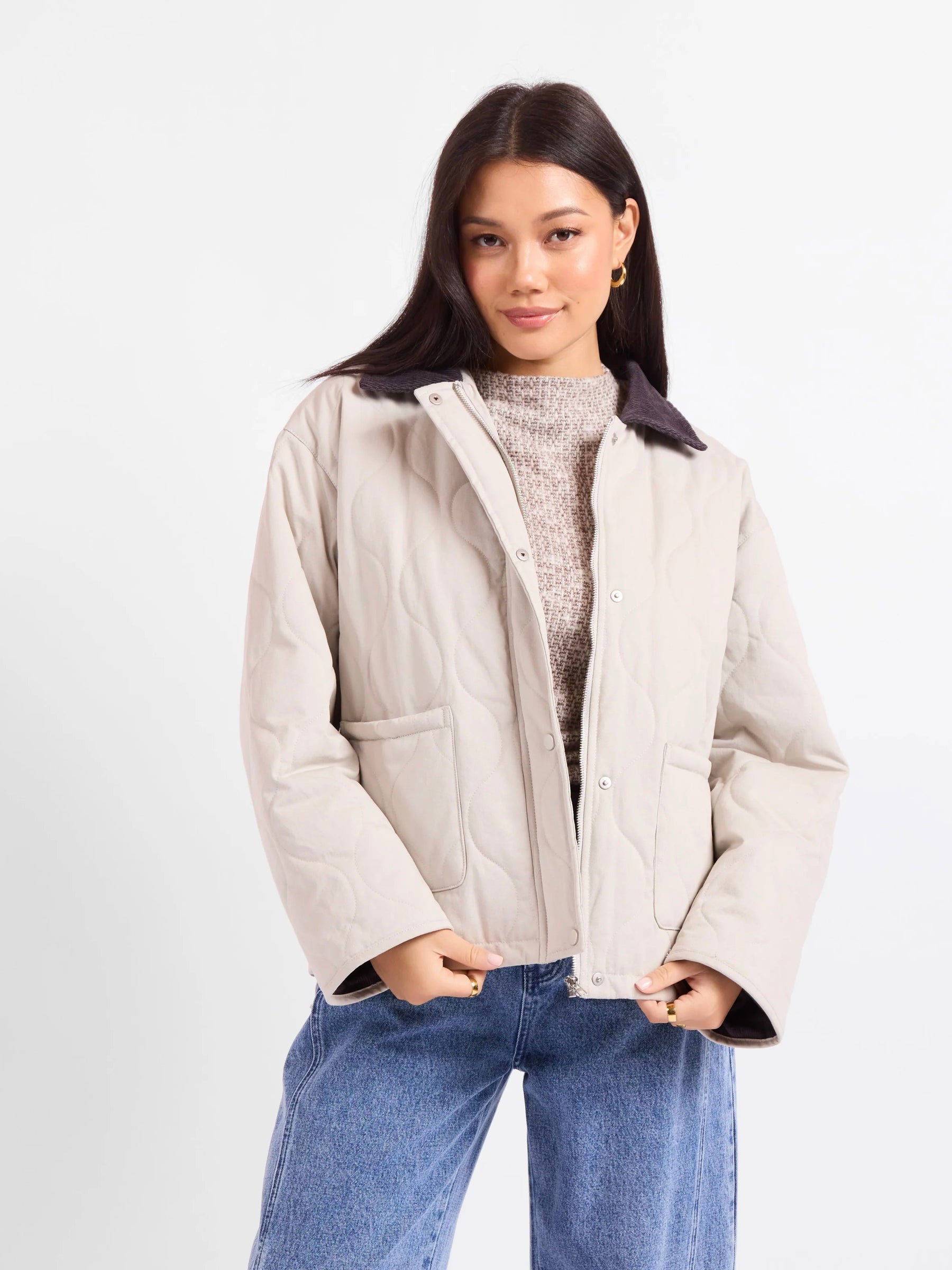 Chloe Quilted Barn Jacket