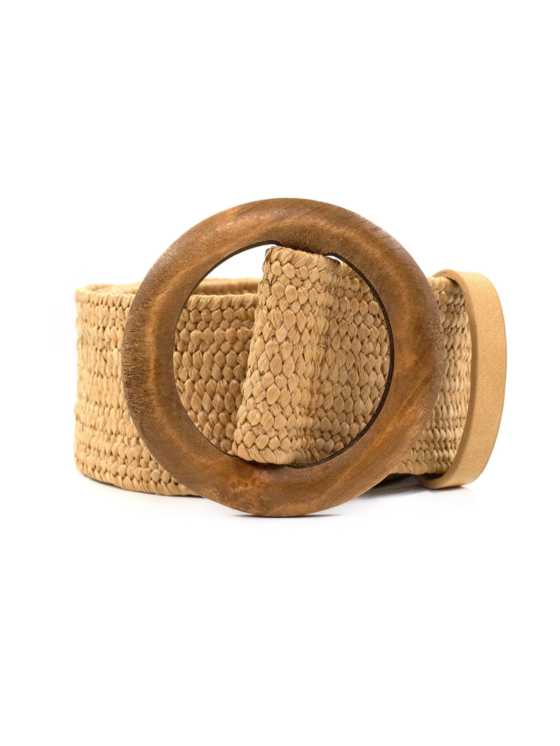 Wood Buckle Belt