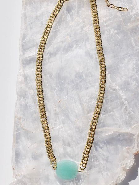 {Native Gem} Bling Gemstone Necklace