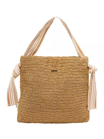 So Knotty Straw Bag