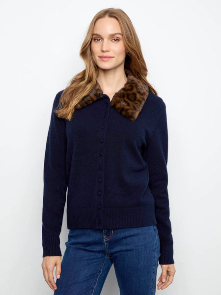 Plushy Button Up Cardigan