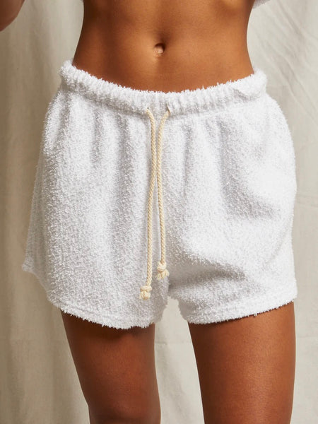 {perfectwhitetee} Dani Summer Boucle Shorts