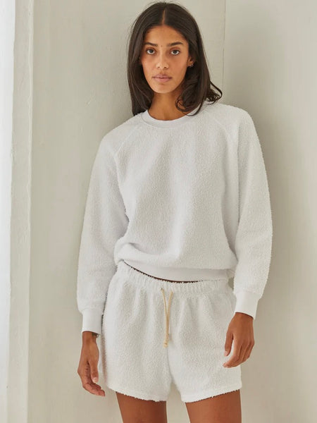 {perfectwhitetee} Sami Summer Boucle Sweatshirt