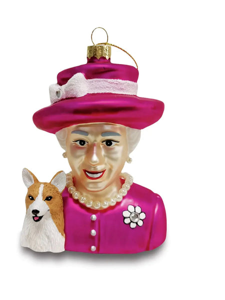 Queen & Corgi Ornament