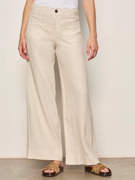 {Sanctuary} The Linen Marine Layer Wide Leg