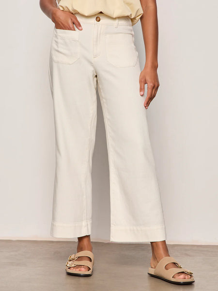 Sanctuary Soft Marine Wide Wide Leg Crop