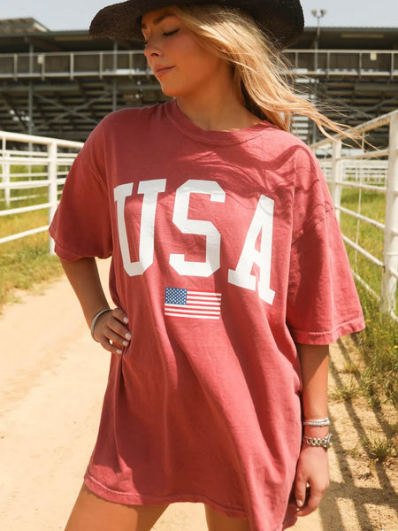 USA Flag Tee