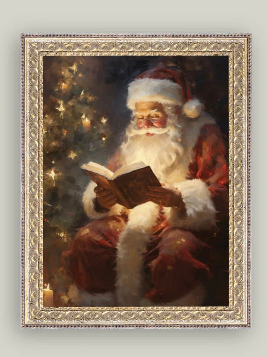 Classic Santa 12 x 16  Framed Art