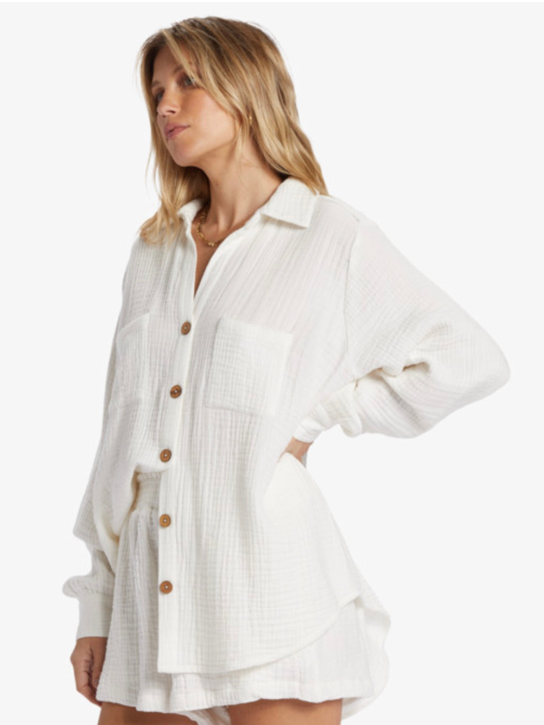 Swell Button Down Top