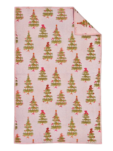 Tinsel Tied Double Sided Towel