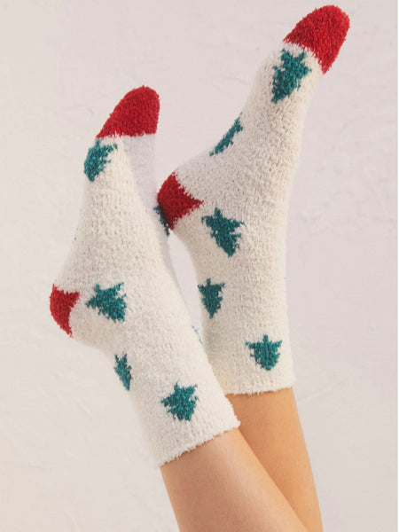 Plush Tree Socks