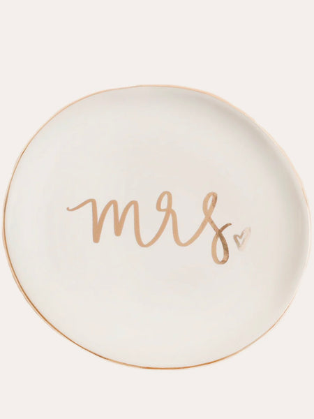 Mrs. Jewelry Dish