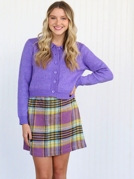 Patty Plaid Skirt