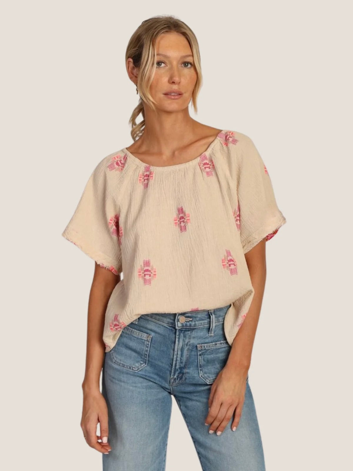 Maya Raglan Top