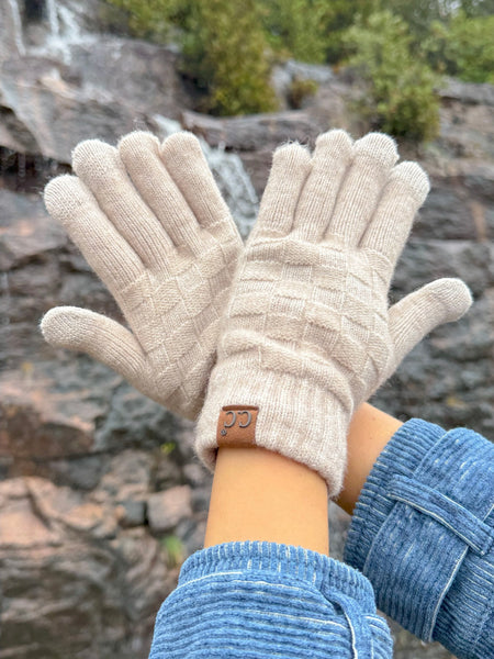 Weave Knit Smart Gloves