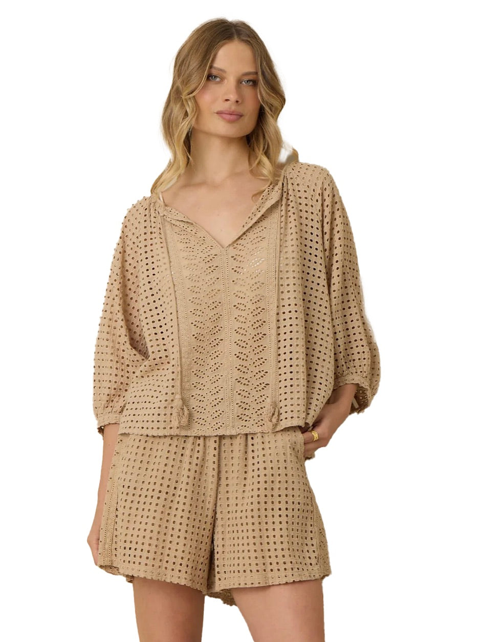Cotton Long Sleeve Top