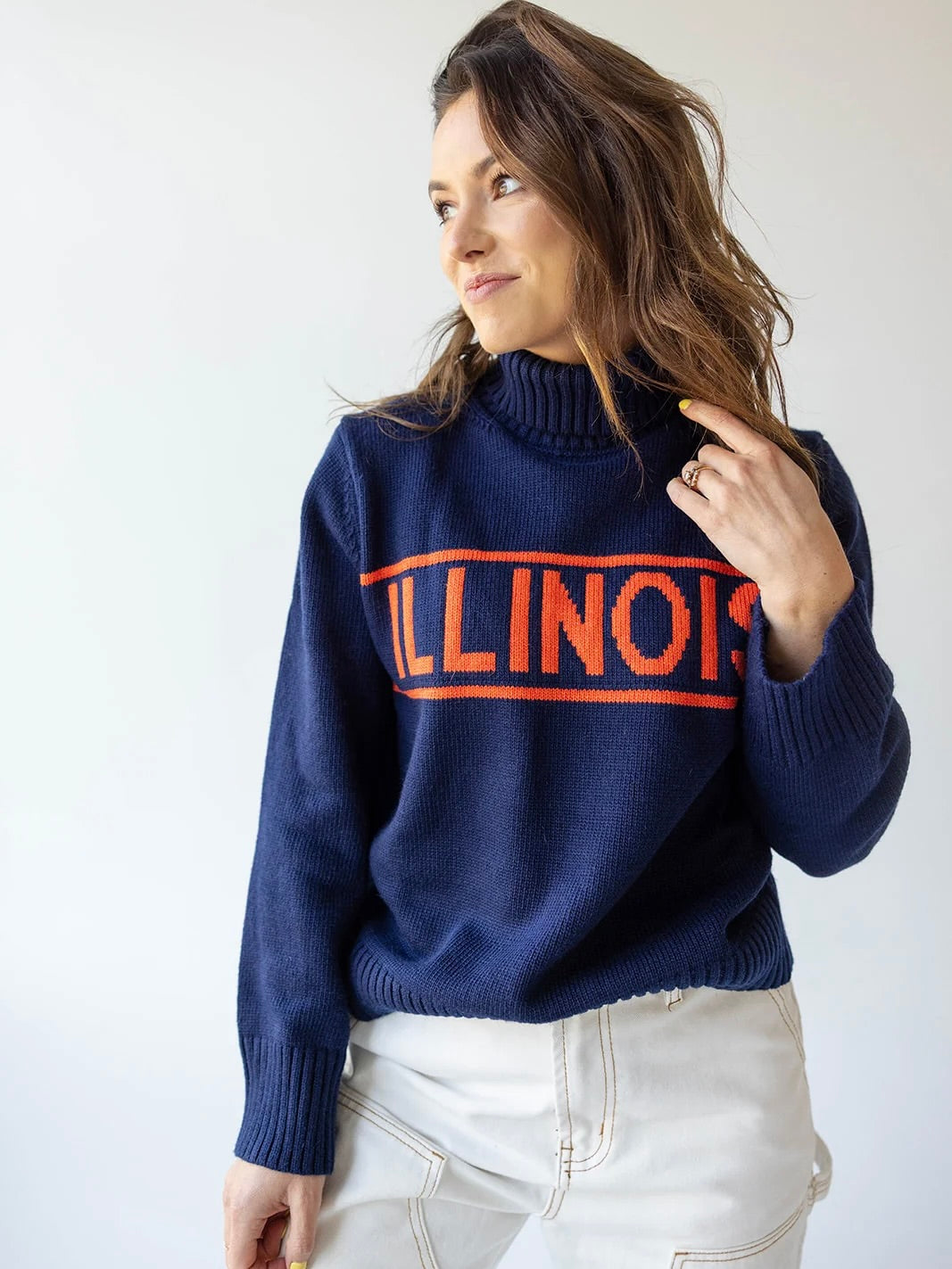 Illinois Railway Turtleneck Sweater