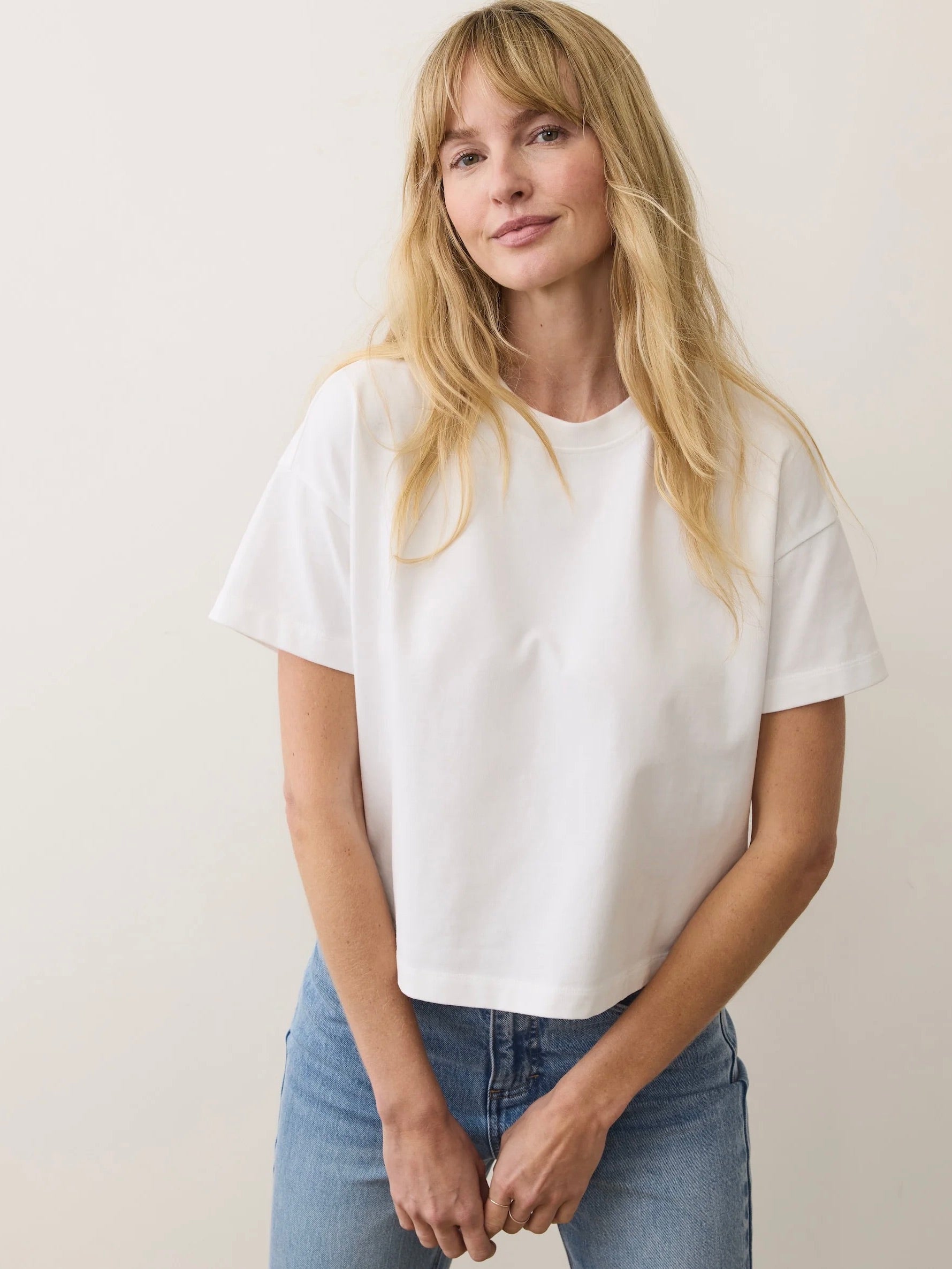 Luxe Jersey Crew Tee