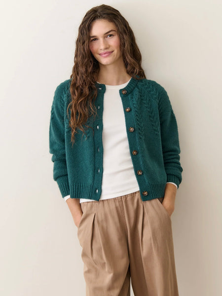 {Marine Layer} Everly Cable Knit Cardigan