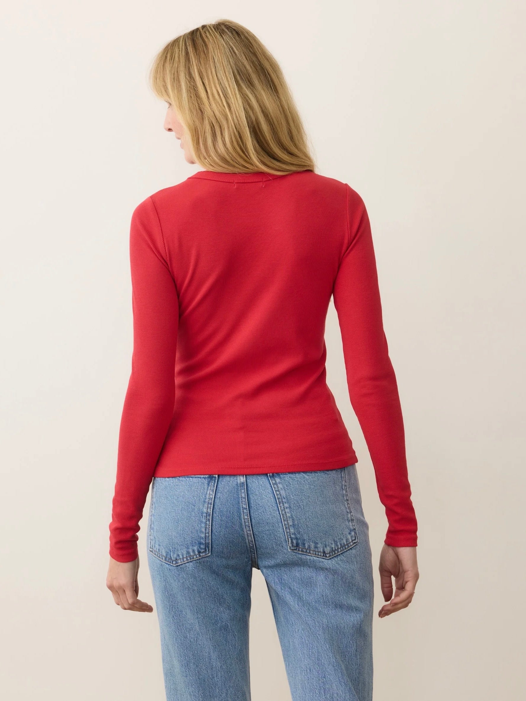 {Marine Layer} Lexi Rib Sun-In Crew Tee