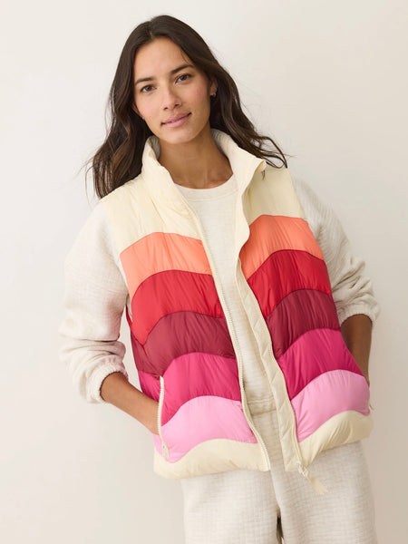 {Marine Layer} Sunset Puffer Vest