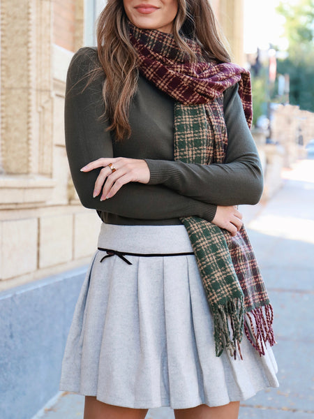 Mini Accordion Skirt