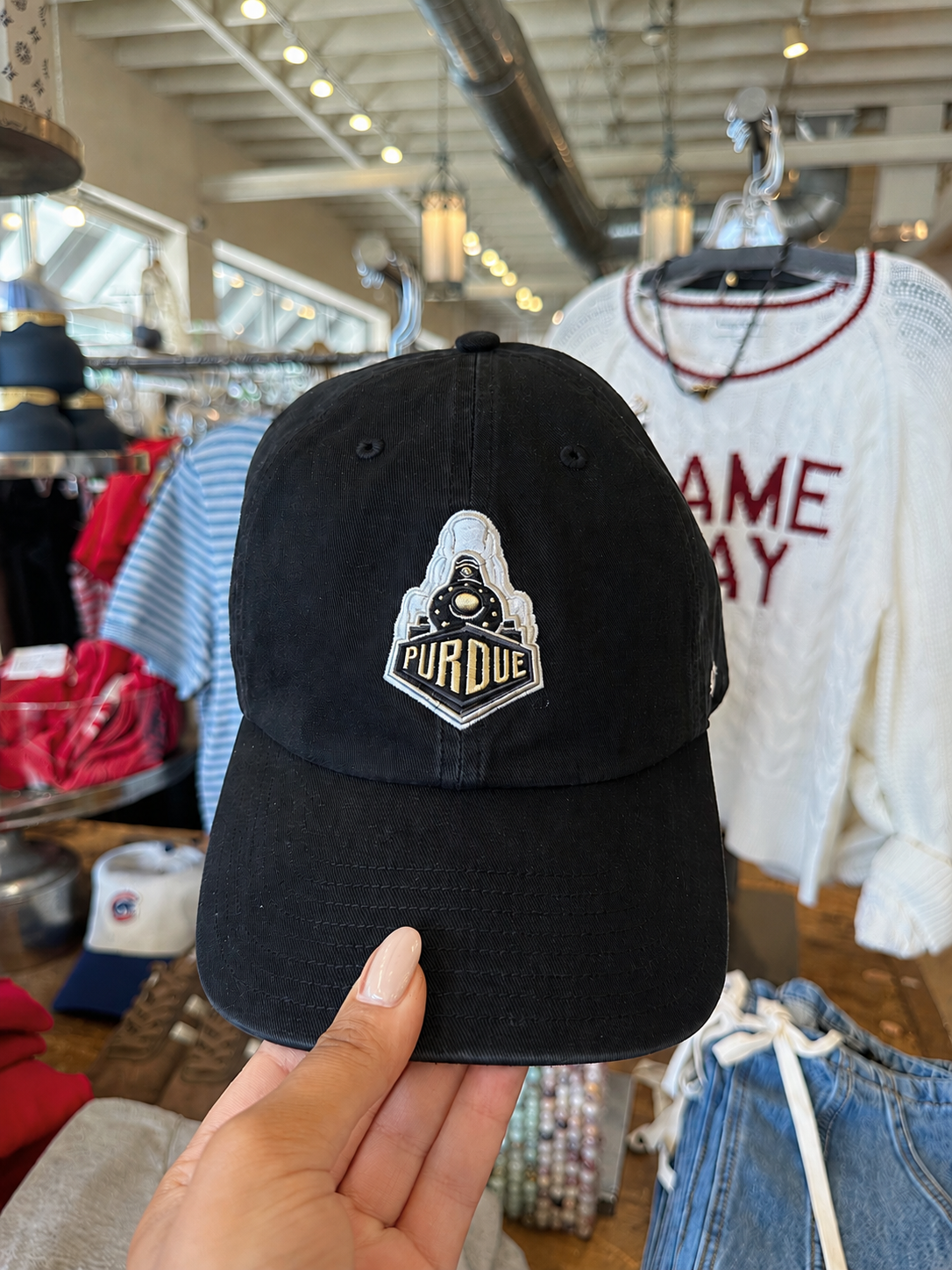 Purdue Boilermakers Clean Up Baseball Cap