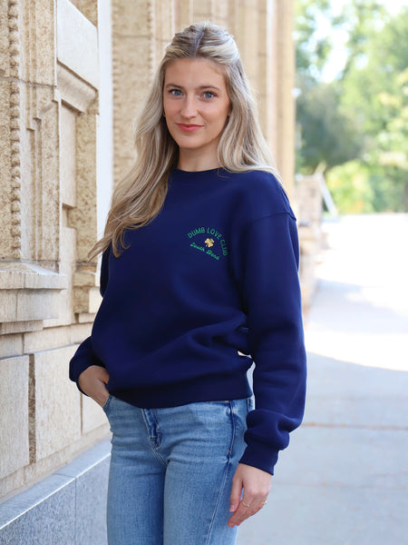 Dumb Love Club Puff Shamrock Crewneck Sweatshirt - South Bend