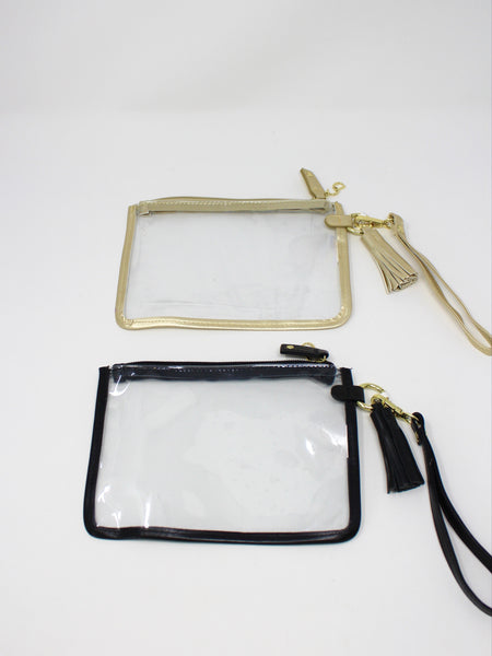 Clear Wristlet