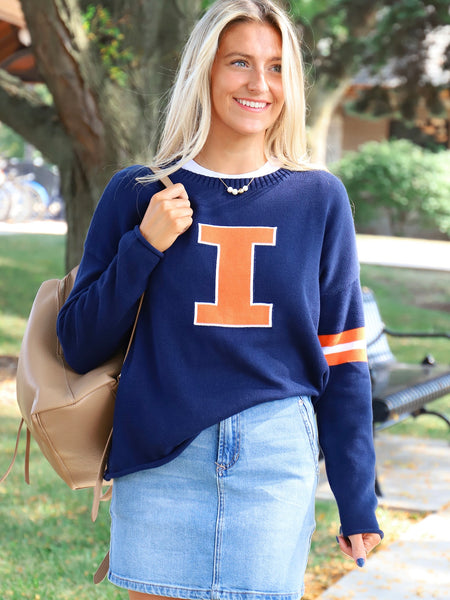 U of I Illini Varsity Sweater